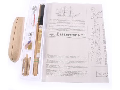 MINI MAMOLI U.S.S. Constitution 1:330 kit