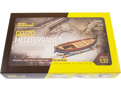 MINI MAMOLI Gozzo Mediterano 1:32 kit