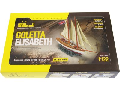 MINI MAMOLI Goletta Elisabeth 1:122 kit