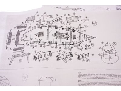 MINI MAMOLI Golden Hind 1:110 kit