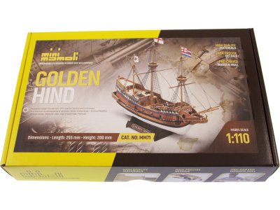 MINI MAMOLI Golden Hind 1:110 kit