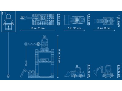 LEGO DUPLO - Stavba s věžovým jeřábem