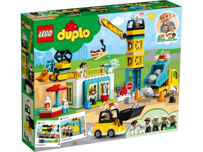 LEGO DUPLO - Stavba s věžovým jeřábem