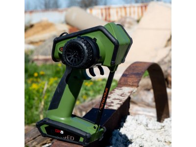 Spektrum DX5 Rugged DSMR zelený pouze vysílač