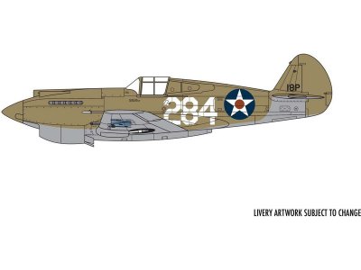 Airfix 01003B Curtiss P-40B