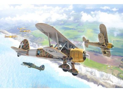 Italeri 1437 Fiat CR.42 falco