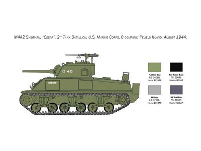 Italeri 6583 M4 Sherman 1:35