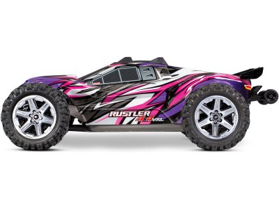 Traxxas Rustler 1:10 VXL 4WD TQi RTR modrý