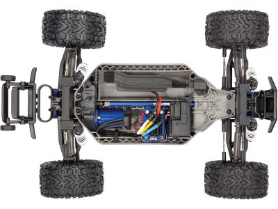 Traxxas Rustler 1:10 VXL 4WD TQi RTR modrý