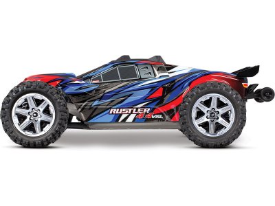 Traxxas Rustler 1:10 VXL 4WD TQi RTR modrý