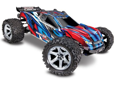 Traxxas Rustler 1:10 VXL 4WD TQi RTR oranžový