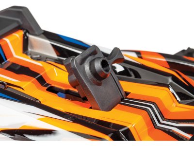 Traxxas Rustler 1:10 VXL 4WD TQi RTR oranžový