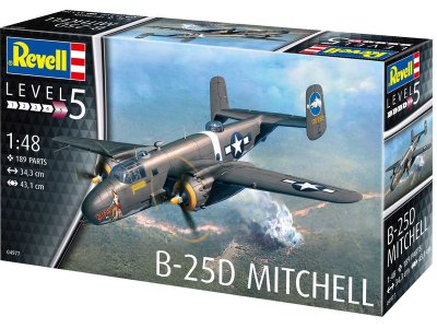 Revell 04977 B-25D Mitchel 1/4