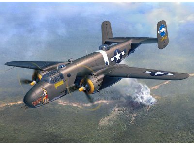 Revell 04977 B-25D Mitchel 1/4