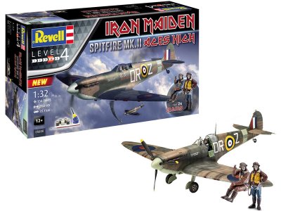 Revell Spitfire Mk.II Aces High Iron Maiden (1:32) (giftset)