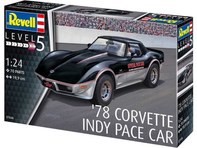 Revell Chevrolet Corvette 1978 Indy Pace Car (1:24) (set)