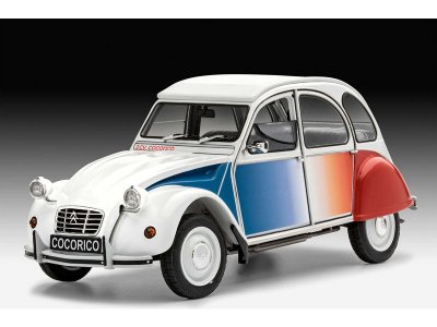 Revell Citroen 2 CV Coccorico (1:24) (sada)