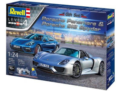 Revell Porsche Set (1:24) (giftset)