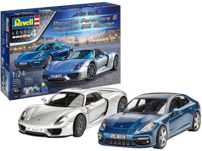 Revell Porsche Set (1:24) (giftset)