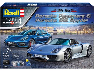 Revell Porsche Set (1:24) (giftset)