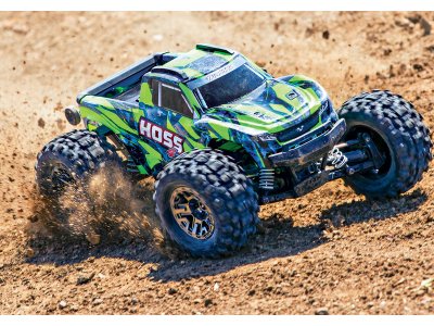 Traxxas Hoss 1:10 VXL 4WD TQi RTR zelený