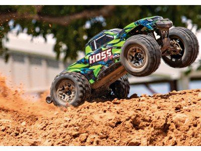 Traxxas Hoss 1:10 VXL 4WD TQi RTR zelený