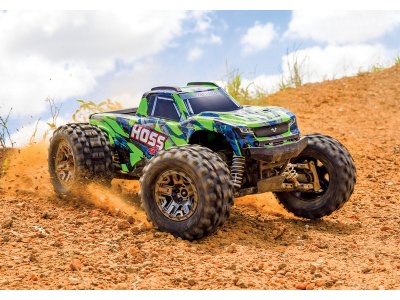 Traxxas Hoss 1:10 VXL 4WD TQi RTR zelený