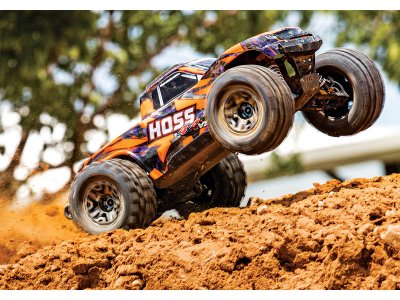 Traxxas Hoss 1:10 VXL 4WD TQi RTR oranžový