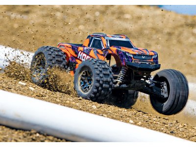 Traxxas Hoss 1:10 VXL 4WD TQi RTR oranžový