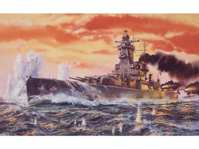 Airfix Admiral Graf Spee (1:600) (Vintage)