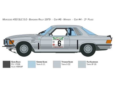 Italeri 3632 MB 450SLC Rallye