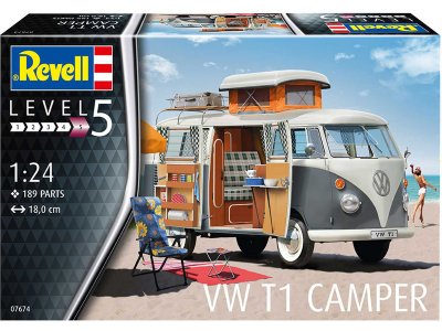 Revell 07674 VW T1 Camper 1:24