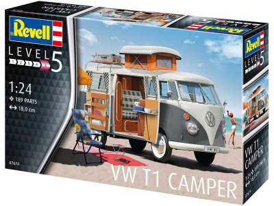 Revell 07674 VW T1 Camper 1:24