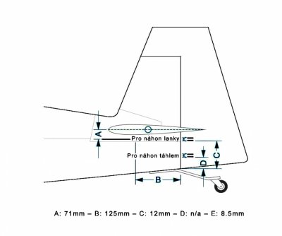 73" Laser 1850mm 35cc Červeno-Bílý