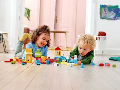 LEGO DUPLO - Velký box s kostkami