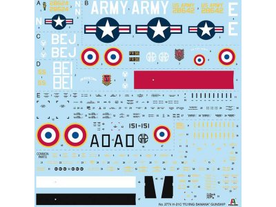 Italeri P2774 iasecki H-21C Fl