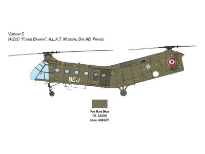 Italeri P2774 iasecki H-21C Fl