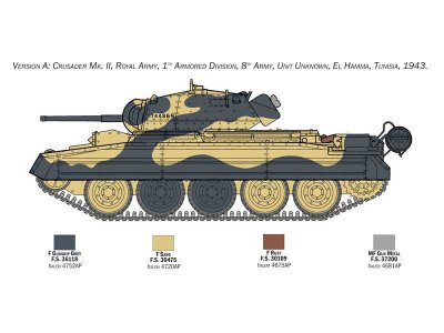 Italeri 6579 Crusader Mk.II 1: