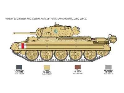 Italeri 6579 Crusader Mk.II 1: