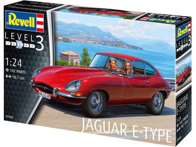 Revell 07668 Jaguar E-Type 1:2