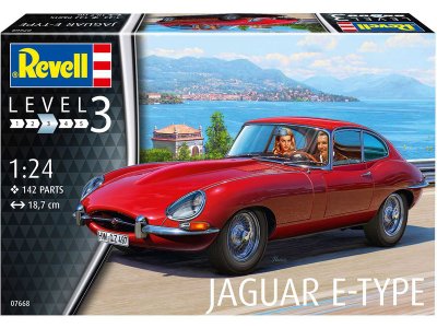 Revell 07668 Jaguar E-Type 1:2