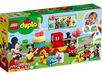 LEGO DUPLO - Narozeninový vláček Mickeyho a Minnie