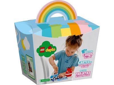 LEGO DUPLO - Hasičský vrtulník a policejní auto