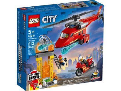 LEGO City - Hasičský záchranný vrtulník