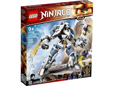 LEGO Ninjago - Zane a bitva s titánskými roboty