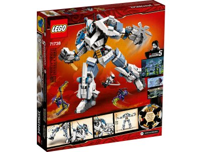 LEGO Ninjago - Zane a bitva s titánskými roboty