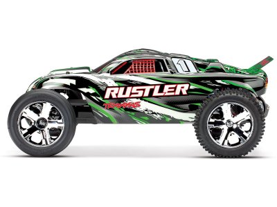 Traxxas Rustler 1:10 RTR zelený