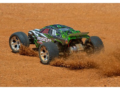 Traxxas Rustler 1:10 RTR zelený