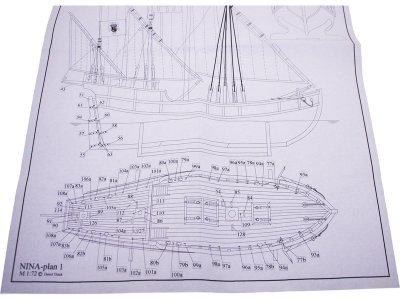 Dušek Nina 1492 1:72 kit