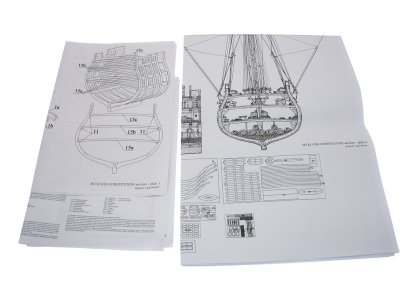 MAMOLI USS Constitution 1:93 kit